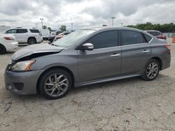 Salvage cars for sale from Copart Indianapolis, IN: 2015 Nissan Sentra S