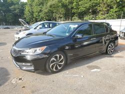 Salvage cars for sale at Austell, GA auction: 2016 Honda Accord EXL