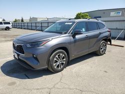 2022 Toyota Highlander Hybrid XLE en venta en Bakersfield, CA