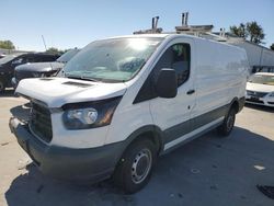 Salvage trucks for sale at Sacramento, CA auction: 2018 Ford Transit T-250