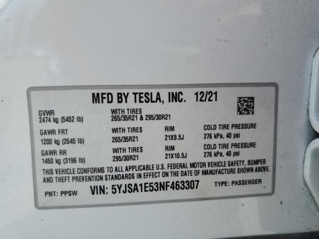 2022 Tesla Model S