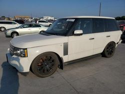 Land Rover Range Rover hse salvage cars for sale: 2010 Land Rover Range Rover HSE