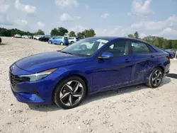 Salvage cars for sale at West Warren, MA auction: 2023 Hyundai Elantra SEL