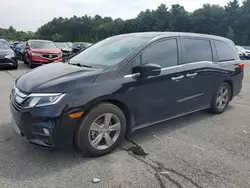 Salvage cars for sale at Exeter, RI auction: 2019 Honda Odyssey EXL