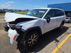 Jeep salvage cars for sale: 2023 Jeep Grand Cherokee L Limited