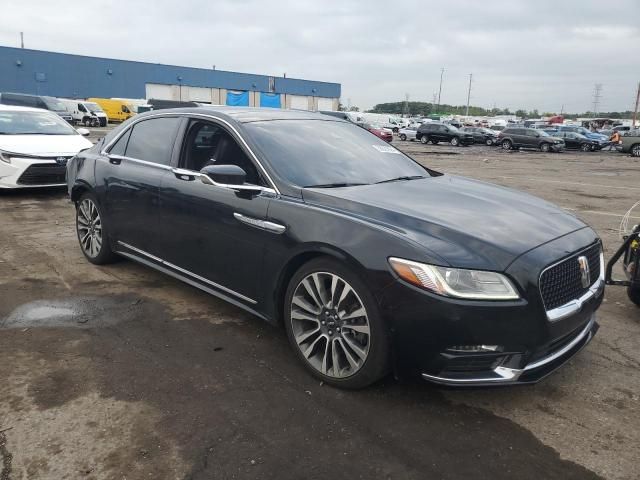 2017 Lincoln Continental Reserve