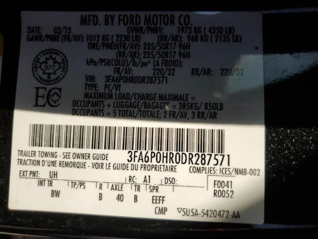 2013 Ford Fusion SE