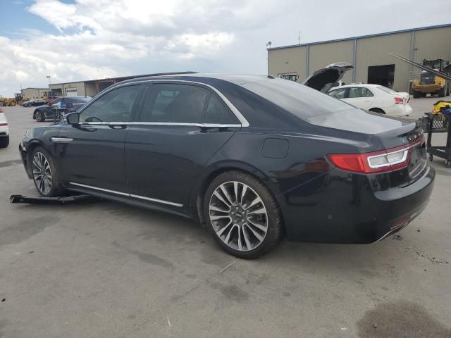 2017 Lincoln Continental Reserve