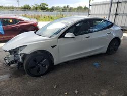 Salvage cars for sale at Orlando, FL auction: 2023 Tesla Model 3