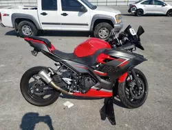 Salvage motorcycles for sale at Dunn, NC auction: 2018 Kawasaki EX400