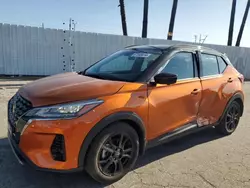 Salvage cars for sale from Copart Van Nuys, CA: 2022 Nissan Kicks SR