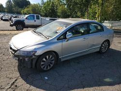 Honda salvage cars for sale: 2009 Honda Civic EXL