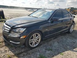 Mercedes-Benz C 250 salvage cars for sale: 2012 Mercedes-Benz C 250