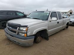 Salvage trucks for sale at Brighton, CO auction: 2004 Chevrolet Silverado K1500