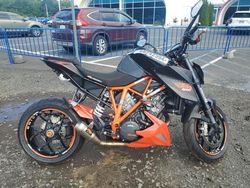 Salvage motorcycles for sale at East Granby, CT auction: 2015 KTM 1290 Super Duke R