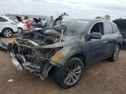 Salvage cars for sale at Elgin, IL auction: 2016 Acura MDX Technology