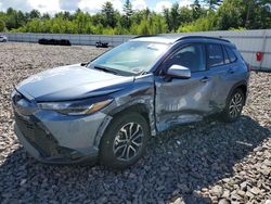 Salvage cars for sale at Windham, ME auction: 2024 Toyota Corolla Cross SE