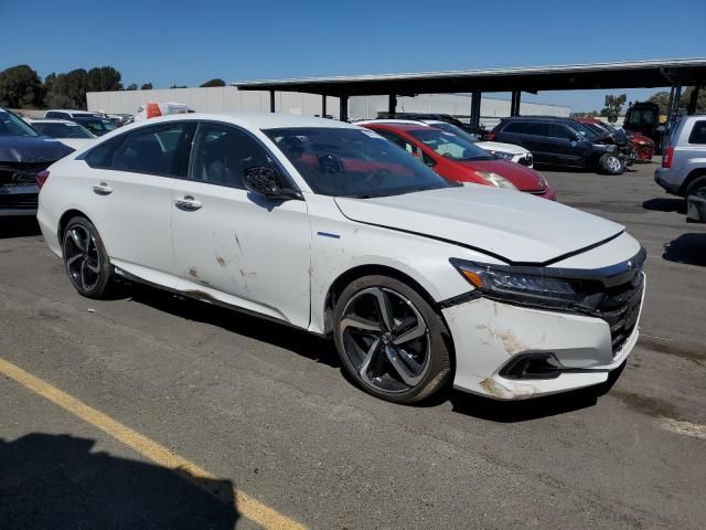 2022 Honda Accord Hybrid Sport