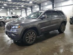 Salvage SUVs for sale at auction: 2016 Jeep Grand Cherokee Limited