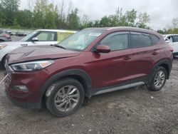 Salvage cars for sale at Leroy, NY auction: 2017 Hyundai Tucson Limited