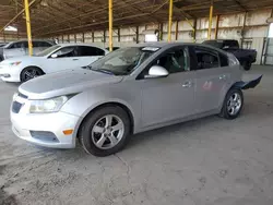 Chevrolet salvage cars for sale: 2013 Chevrolet Cruze LT