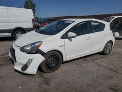 Carros salvage a la venta en subasta: 2016 Toyota Prius C