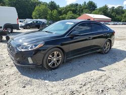 Salvage cars for sale at Mendon, MA auction: 2018 Hyundai Sonata Sport