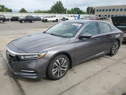 Honda salvage cars for sale: 2019 Honda Accord Hybrid