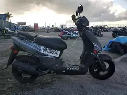 Buy Salvage Motorcycles For Sale now at auction: 2016 Kymco Usa Inc Agility 50