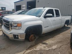 Salvage trucks for sale at Elgin, IL auction: 2015 GMC Sierra K1500 SLE