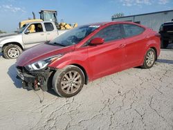 Salvage cars for sale at Kansas City, KS auction: 2015 Hyundai Elantra SE