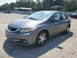 Honda salvage cars for sale: 2013 Honda Civic Hybrid