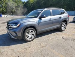 Volkswagen salvage cars for sale: 2021 Volkswagen Atlas SE