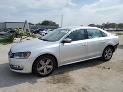 Salvage cars for sale from Copart Orlando, FL: 2015 Volkswagen Passat S