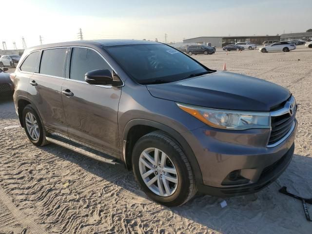 2015 Toyota Highlander LE