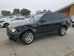 Salvage cars for sale from Copart Hayward, CA: 2006 BMW X3 3.0I