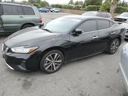 Nissan salvage cars for sale: 2020 Nissan Maxima SV