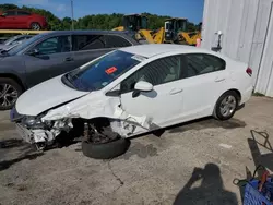 Salvage cars for sale from Copart Windsor, NJ: 2015 Honda Civic LX