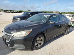 Salvage cars for sale at San Antonio, TX auction: 2015 Chevrolet Malibu LS