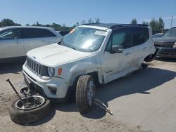 Salvage cars for sale at Duryea, PA auction: 2021 Jeep Renegade Limited