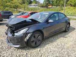 Salvage cars for sale at West Mifflin, PA auction: 2021 Tesla Model 3