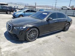 Mercedes-Benz salvage cars for sale: 2021 Mercedes-Benz S 580 4matic