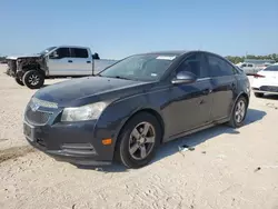 Salvage cars for sale at Houston, TX auction: 2014 Chevrolet Cruze LT