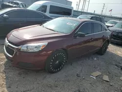 Salvage cars for sale at Chicago Heights, IL auction: 2016 Chevrolet Malibu Limited LT