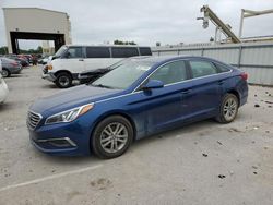 Salvage cars for sale at Kansas City, KS auction: 2017 Hyundai Sonata SE