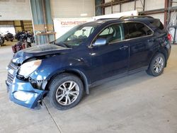 Chevrolet Vehiculos salvage en venta: 2017 Chevrolet Equinox LT