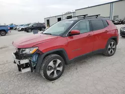 Salvage cars for sale at Kansas City, KS auction: 2020 Jeep Compass Latitude