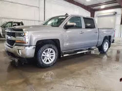 Salvage trucks for sale at Avon, MN auction: 2017 Chevrolet Silverado K1500 LT