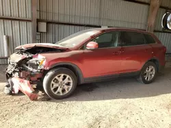 Salvage cars for sale at Houston, TX auction: 2015 Mazda CX-9 Touring