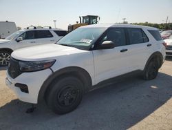 Salvage cars for sale at Indianapolis, IN auction: 2022 Ford Explorer Police Interceptor